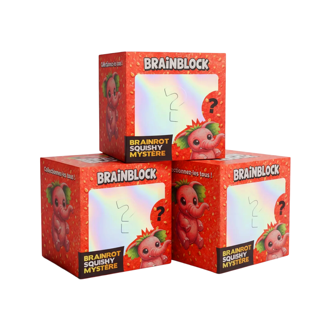 Squishy Brain Block x3