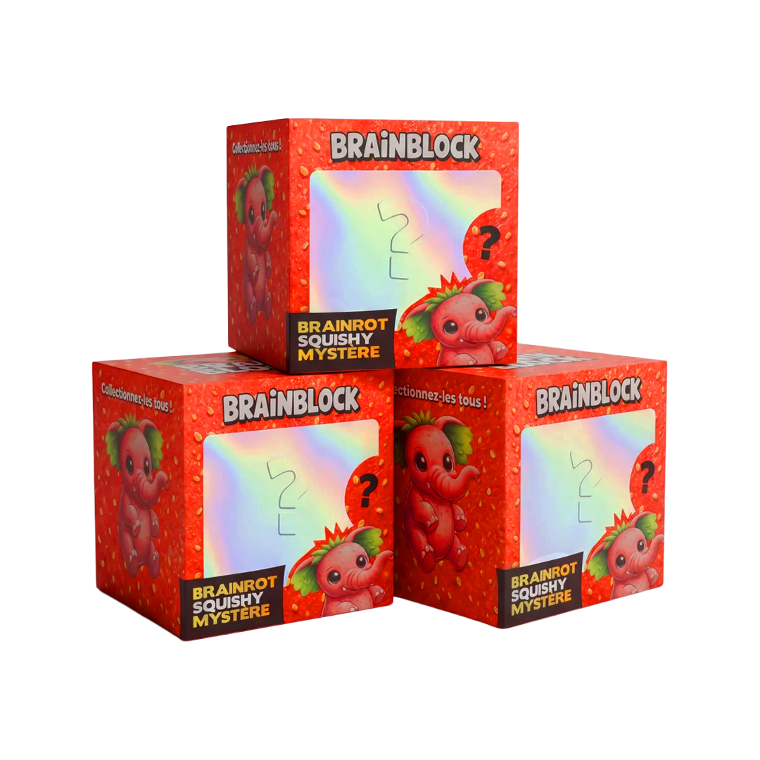 Squishy Brain Block x3